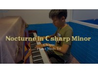 Nocturne in C sharp minor (Chopin) piano, Minh Trí || Lớp nhạc Giáng Sol Quận 12